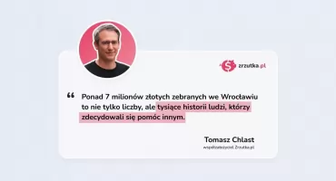 Zrzutka.pl we Wrocławiu bije rekordy. Mieszkańcy zebrali ponad 7,2 mln zł na pomoc