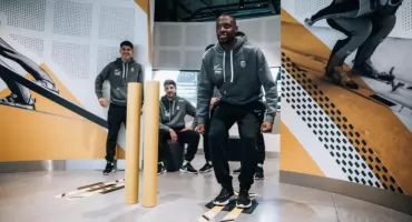 Śląsk Wrocław ćwiczy równowagę i koncentrację na Polanie Jakuszyckiej