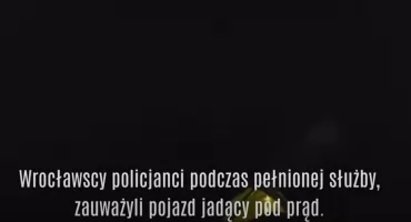 Nocny pościg we Wrocławiu. Pijany i pod wpływem narkotyków 38-latek uciekał pod prąd ulicami miasta