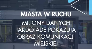 Wrocław w czołówce rankingu „Miasta w ruchu” Jakdojade. Lider częstotliwości i wygody podróży