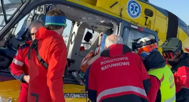 Szybka reakcja i perfekcyjna koordynacja uratowały życie turysty, który zasłabł pod Śnieżką