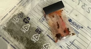 Brutalna awantura sąsiedzka. 31-latek pobił kobietę, był poszukiwany i miał przy sobie narkotyki