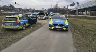 Szajka złodziei rozbita po policyjnym pościgu. Wpadli we Wrocławiu