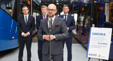 Osiem tramwajów Pesa Twist przejdzie modernizację. MPK Wrocław podpisało umowę za 72,8 mln zł