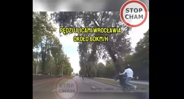 Dziki rajd crossami po Wrocławiu. Młodzi kierujący zadrwili z przepisów i bezpieczeństwa. Nagranie obiegło internet