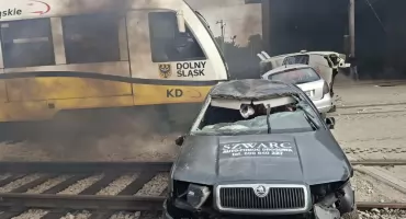 Ćwiczyli pożar, wypadek i zagrożenie chemiczne. Koleje Dolnośląskie i służby sprawdziły się w sytuacjach kryzysowych
