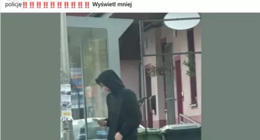 Zdjęcie mężczyzny z maczetą wywołało niepokój na Zakrzowie. Policja sprawdza zgłoszenie