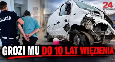 Ukradł busa kurierowi i uciekał przed policją. Wiadomo, jakie zarzuty usłyszy 47-latek