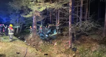 Tragedia na DW358 między Świeradowem-Zdrojem a Szklarską Porębą. Dwie osoby nie żyją